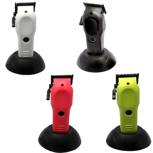 Tondeuse à cheveux professionnelle de haute qualité à vitesse réglable avec 6 limitateurs, autonomie de 4,5 heures, pour barbier - Product Image 1