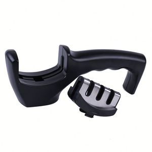 เครื่องลับมีด เครื่องลับมีดหลายระดับความหยาบ สแตนเลสสตีล แบบใช้มือ สำหรับใช้ในครัวเรือน - Product Image 2