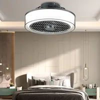 Ventilador de techo con luz Led que cambia de Color, con Control remoto, para dormitorio y comedor, nuevo estilo