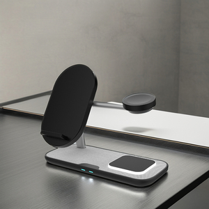 Cargador Inalámbrico Magnético 3 en 1 para Teléfono <span class=keywords><strong>Celular</strong></span>, Escritorio, Móvil, Reloj Inteligente y Auriculares, Carga Rápida de 15w - Product Image 6