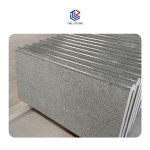 Dalles de pierre de granit gris G654 de qualité supérieure, prix d'usine, pour les carreaux de sol à l'entrée du bâtiment, décoration extérieure - Product Image 5