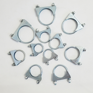 Universal Galvanized <b>U</b>-<b>Bolt</b> Exhaust Pipe Clamp 2" 2.25" 2.5" 2.75" 3" Automotive Exhaust Connector Factory Direct 2% Discount - Product Image 5