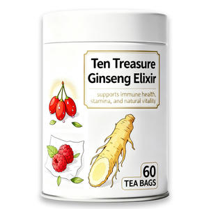 Té Herbal Ginseng Diez Tesoros OEM/ODM: Bebida Natural para la Salud, Apoyo Digestivo y Uso Adulto - Suministro Directo de Fábrica - Product Image 1