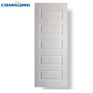 32インチ。 X 80 インチ。 滑らかな2パネルハニカムホワイトプライム仕上げのモダンなアパート装飾インテリア成形ドア - Product Image 5