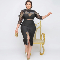 Nouvelle Robe Longue L-3XL à Taille Naturelle, Fendue aux Hanches, Manches Mi-Longues, Ornée de Perles, Tissée, Respirante, Écologique, avec Ceintures et Motifs Floraux Découpés à la Mode