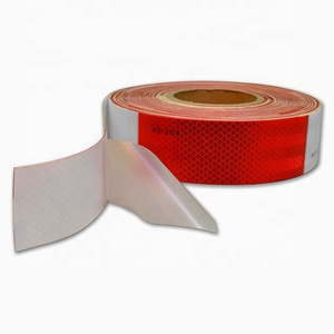 3 M Reflective Tape 983D-2 Reflective Safety Red and White Reflecting Signmark 3 m Diamond Grade Reflective Tape - Product Image 3