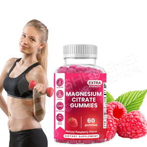 Vente d'usine gommes fiables de citrate de magnésium citrate de potassium gommes de supplément de relaxation musculaire gommes - Product Image 1