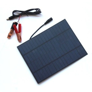 5W 18V <span class=keywords><strong>Cargador</strong></span> de <span class=keywords><strong>coche</strong></span> solar Placa laminada solar policristalina + Abrazadera de batería DC5521 - Product Image 3