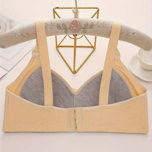 Soutien-gorge push-up sans couture de haute qualité pour femmes, lot de 6, stock local américain, rembourrage doux, bretelles robustes, fermeture à crochets, grande taille, sous-vêtements pour femmes - Product Image 2