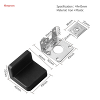 Magnifique L Support Matériel Cuisine Placard Supports Muraux Visible Cabinet Cintre