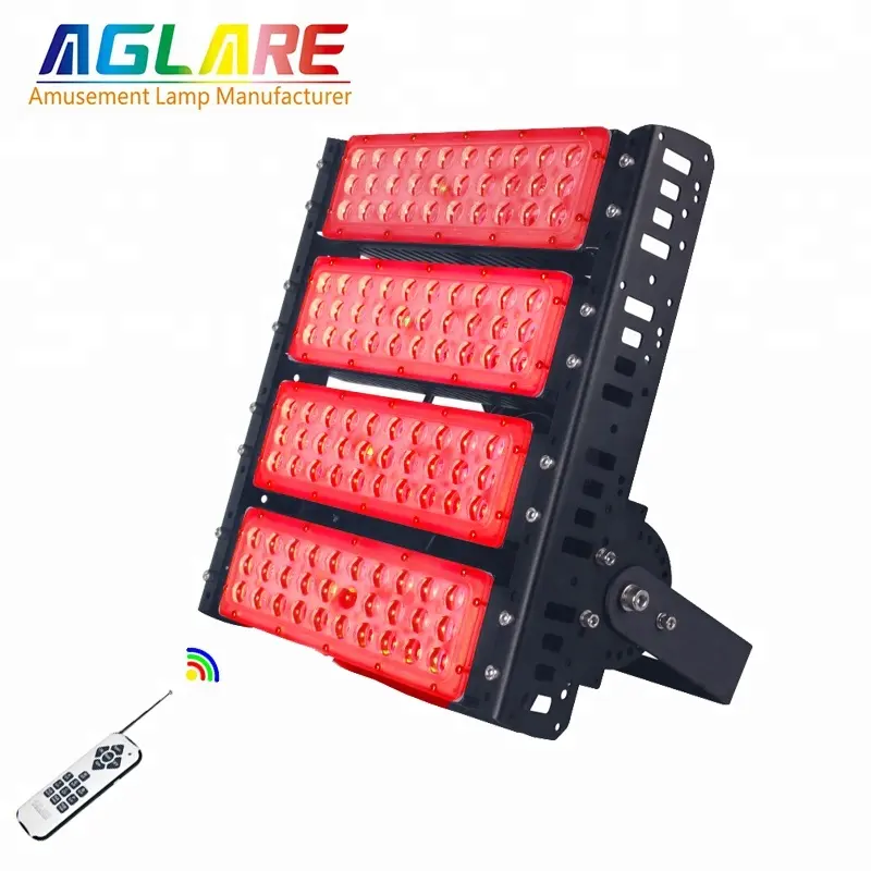 Aglare dmx rgb floodlight 200w reflector led flood light led flood light 200w rgb flood lights(old)