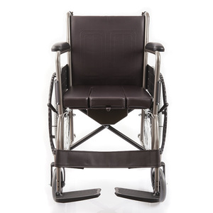 Silla de ruedas plegable Fish Leap H058B con mesa y orinal para personas mayores y usuarios con discapacidad - Product Image 3