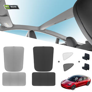 <span class=keywords><strong>Pare</strong></span>-<span class=keywords><strong>soleil</strong></span> de toit en verre avant et arrière, isolation thermique, demi-couverture, <span class=keywords><strong>pare</strong></span>-<span class=keywords><strong>soleil</strong></span> de toit, adapté à la <span class=keywords><strong>Tesla</strong></span> <span class=keywords><strong>Model</strong></span> <span class=keywords><strong>3</strong></span> - Product Image 4