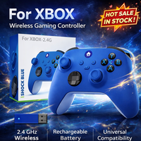 Control de Juego Inalámbrico de 2.4GHz para One S/X, Compatible con PC, Motor de Vibración, Botón Turbo, Giroscopio de Seis Ejes