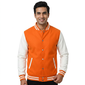 Blouson de baseball personnalisé à manches longues pour hommes – Nouveaux designs, séchage rapide et durable, épaisseur fine, modèles unis et vierges – Vente en gros - Product Image 1