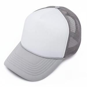 Gorra de camionero de malla ecológica con bordado personalizado, gorra de béisbol a cuadros de 5 paneles, diseño deportivo de espuma transpirable ajustable - Product Image 1