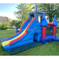 Château gonflable professionnel pour enfants, équipement de plein air gonflable pour les fêtes