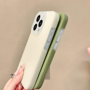 Custodie per telefono opache in Silicone liquido antiurto di lusso per <span class=keywords><strong>iPhone</strong></span> 16 15 14 <span class=keywords><strong>13</strong></span> 12 11 <span class=keywords><strong>Pro</strong></span> Max Cover posteriore di <span class=keywords><strong>protezione</strong></span> per lenti Funda Coques - Product Image 5