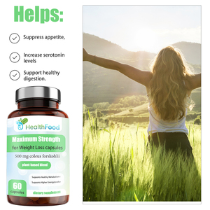 OEM ODM Capsules de perte de poids à force maximale 500 MG Mélange végétal de Coleus Forskohlii Soutient le métabolisme et l'énergie - Product Image 6