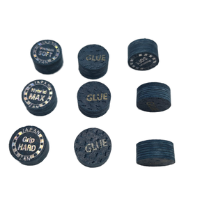 Embouts de queue de billard Xmlivet CT111 14 mm bleus, qualité supérieure, souples/hybrides <span class=keywords><strong>MAX</strong></span>/Grip HARD, haute qualité, 1/2 boîte de queue, accessoires de <span class=keywords><strong>snooker</strong></span> - Product Image 2