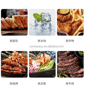 Thép không gỉ Nhà hàng tự chọn thép không gỉ nhíp BBQ kẹp đồ dùng nhà bếp thực phẩm kẹp - Product Image 2