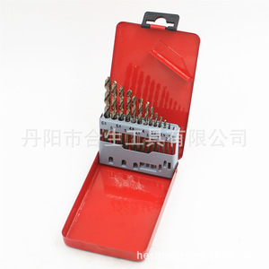 Mr <b>Drill</b> Twist <b>Drill</b> <b>Bit</b> Set 1.5 To 6.5 Mm Metal Drilling Straight Shank Gold Finish - Product Image 5