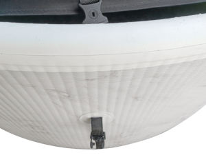 La certification CE de la fabrication 4-6 personnes en plein air spas bains à remous gonflables avec couvercle - Product Image 6