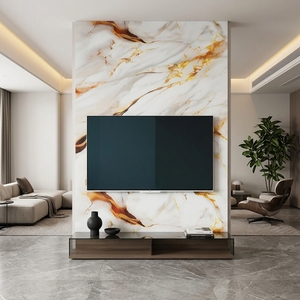 Interior Decoration Artificial Uv Marble Wall Panel &amp; Board High Glossy <strong>Pvc</strong> <strong>Plastic</strong> <strong>Sheet</strong> for House - Product Image 2