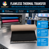 Wiseprint Kompatibel untuk HP Indigo Q4645A Selimut Transfer Gambar untuk HP Indigo Offset Blanket 7000 7200 Digital Press Series3