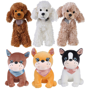Jouet en peluche personnalisé chiot réaliste en peluche super doux Kawaii Shiba Inu <span class=keywords><strong>Corgi</strong></span> Husky chien poupées - Product Image 5
