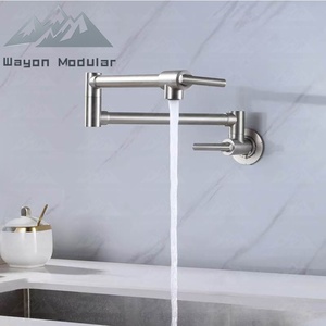Serie de Cocina de Latón Macizo de Primera Calidad, Diseños de Lujo en Oro Antiguo, Cobre Cepillado y Modernos con Grifo Extraíble WW-CFLT-00069, Acabado Bronce Envejecido - Product Image 6