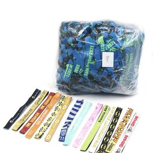 Lanière de poignet personnalisée multicolore, lanières en tissu de 15 mm, utiles et sûres, bracelet en tissu pour le football - Product Image 1