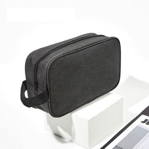 Sacs de voyage portables en tissu Oxford imperméable personnalisés pour femmes et hommes, sacs de rangement pour soins personnels, trousse de maquillage, organiseur de toilette - Product Image 3