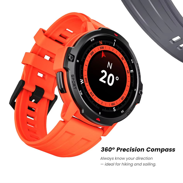 New 2026 Men GPS Smartwatch C31 Outdoor Sports Fitness Swimming Running Jumping Reloj Inteligente Tracking Watch