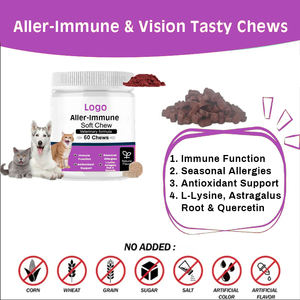 Supplément immunitaire anti-allergie de vente chaude pour les chats, anti-démangeaison soutient la santé immunitaire, traitements pour animaux de compagnie pour les allergies - Product Image 2