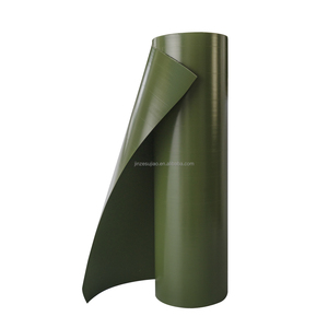 Rouleau de tissu de bâche en PVC imperméable personnalisé 300GSM pour bâches de camion Housses d'équipement pour articles en <span class=keywords><strong>bois</strong></span> d'extérieur - Product Image 2