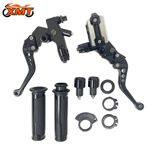 Kit <span class=keywords><strong>de</strong></span> leviers d'embrayage et <span class=keywords><strong>de</strong></span> <span class=keywords><strong>frein</strong></span> pour <span class=keywords><strong>moto</strong></span>, pompe <span class=keywords><strong>de</strong></span> <span class=keywords><strong>frein</strong></span> en alliage d'aluminium avec couvre-<span class=keywords><strong>poignée</strong></span>, kit combiné <span class=keywords><strong>de</strong></span> <span class=keywords><strong>frein</strong></span> à disque <span class=keywords><strong>hydraulique</strong></span> - Product Image 3