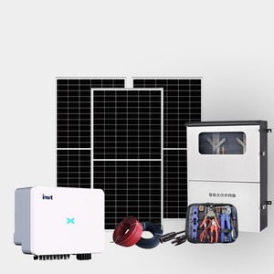 Système d'énergie solaire Invt 30 kW, panneaux monocristallins, onduleur connecté au réseau, usage domestique - Product Image 1