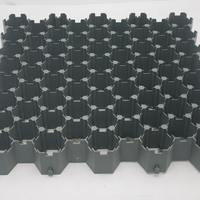 Vente chaude vert Drainage Plasticm pelouse fixe Golf pelouse parking grille d'herbe en plastique