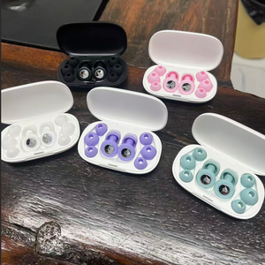 Penutup Telinga Silikon Lembut Dapat Digunakan Kembali Peredam Kebisingan untuk Tidur Perlindungan Pendengaran Kedap Suara Desain Baru - Product Image 1