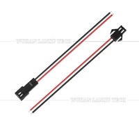 2 3 4 Pin SM 2.54mm konektor laki-laki ke perempuan kabel perakitan soket untuk GPS lampu LED