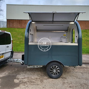 2025 OEM Mobile Fast Food <b>Trailer</b> Coffee Ice Cream Truck Kiosk Hand Push Food Cart Street Vending Truck Trucks <b>for</b> Sale - Product Image 3