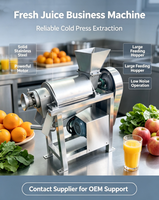 Automatische Separatie Schroef Sapcentrifuge Commerciële Continue Sapcentrifuge Machine voor Fruit Groente Dranklijn