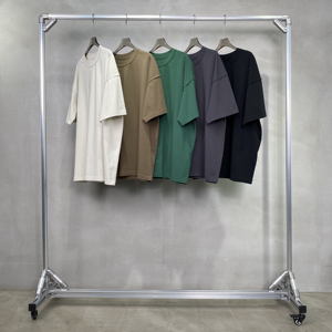 T-shirt à manches courtes pour hommes de haute qualité avec logo personnalisé à la mode impression de rue européenne résistant à l'eau <span class=keywords><strong>anti</strong></span>-col en gros - Product Image 4
