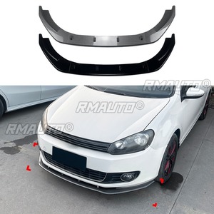 For Golf 6 MK6 Standard Normal Version Car Front Bumper Lip <b>Splitter</b> For VW Golf 6 2008-2012 Guard Protector Car Accessories - Product Image 6