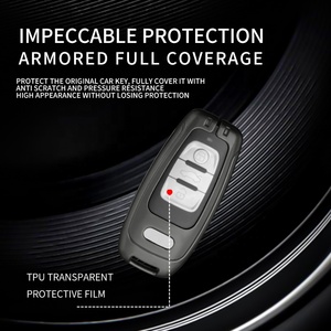 <span class=keywords><strong>Porte</strong></span>-clés de voiture en métal personnalisé en gros <span class=keywords><strong>Porte</strong></span>-clés long en cuir texturé en fibre de carbone de luxe pour Audi <span class=keywords><strong>BMW</strong></span> et Nissan Innovation - Product Image 3