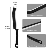 Brosses de nettoyage pour les angles morts, brosses à long manche OEM ODM, brosses à poussière pour les angles morts, brosses de nettoyage pour la salle de bain, les toilettes, la cuisine, le detailing automobile