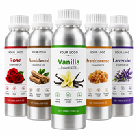 Huile Essentielle Rose Lavande Vanille Encens Bois de Santal Huile Parfumée d'Aromathérapie pour Diffuseur DIY Parfum OEM Vente en Gros