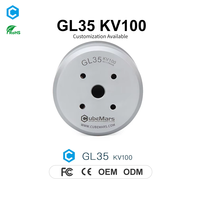 Moteur de cardan sans balais GL35 0,46 Nm de pointe à faible couplement, 7 pôles, pour caméra d'action
