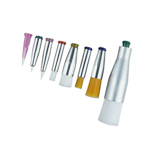 1-<span class=keywords><strong>12mm</strong></span> Boca plana Pegamento Dispensador Cabezal de cepillo suave Nueva aguja de cepillo 14-34G Puntas de aguja dispensadora - Product Image 1